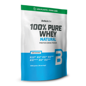100% Pure Whey Natural tejsavófehérje-koncentrátum italpor